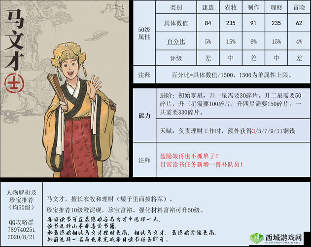江南百景图林奴儿究竟有何过人之处？深度解析天赋属性与珍宝